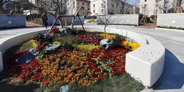 清水藝科石花壇，全天候自潔，省心更省力！